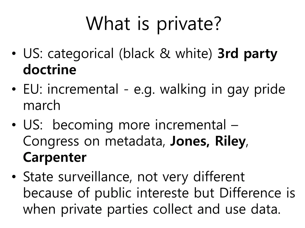 what is private