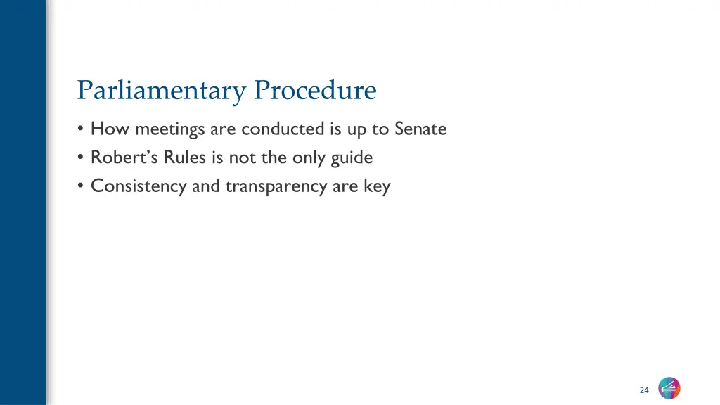 parliamentary procedure how meetings