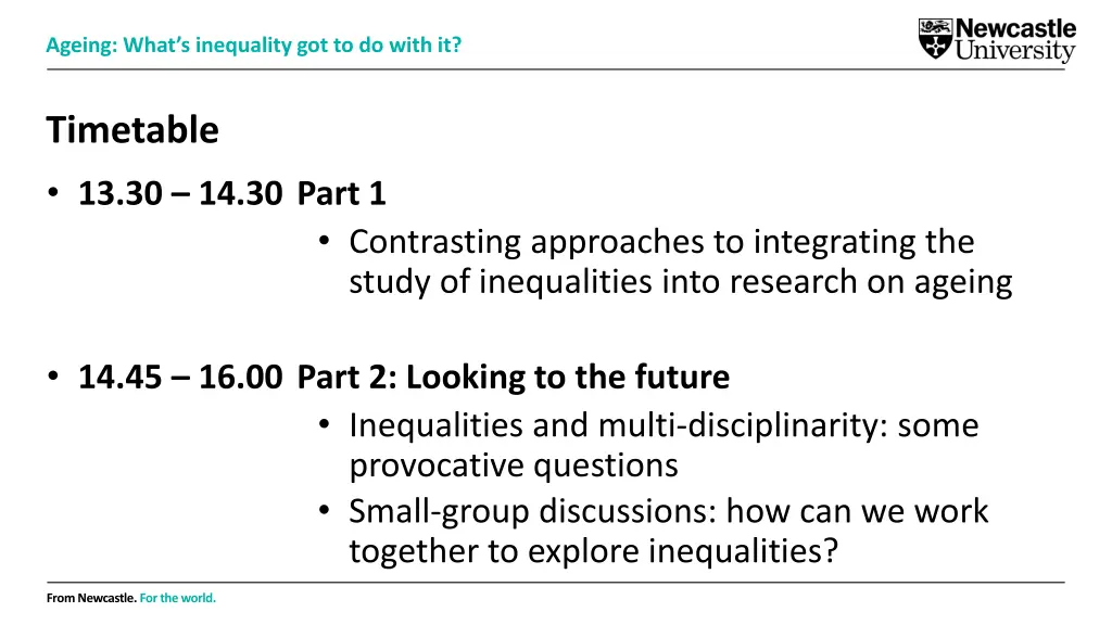 ageing what s inequality got to do with it 2