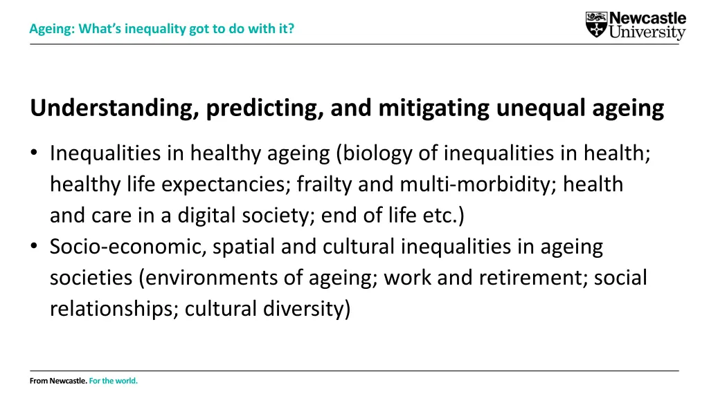 ageing what s inequality got to do with it 5