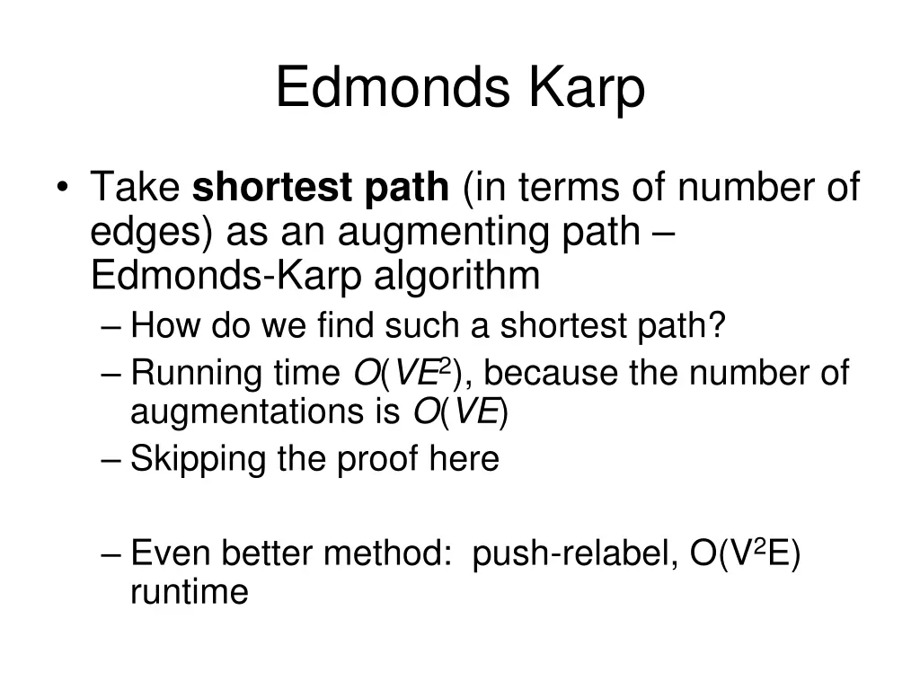 edmonds karp