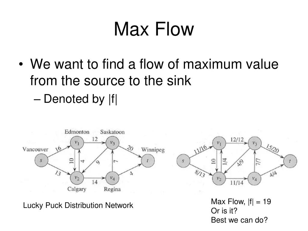 max flow