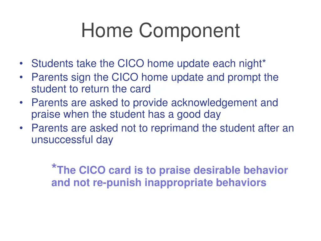 home component