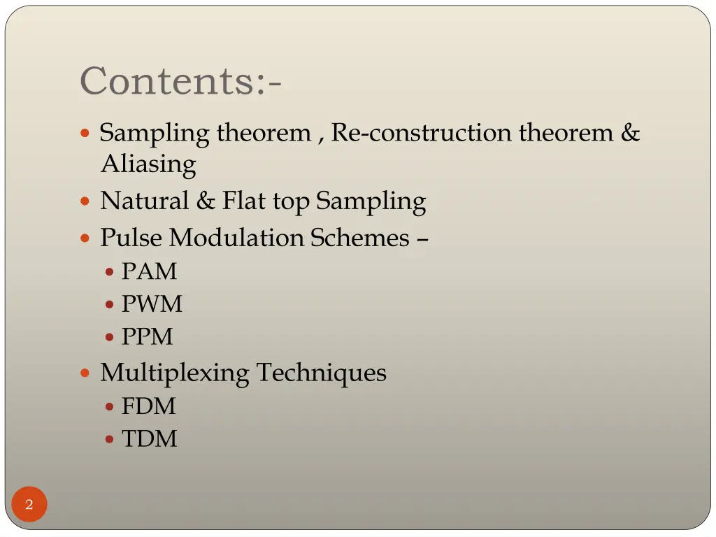 contents