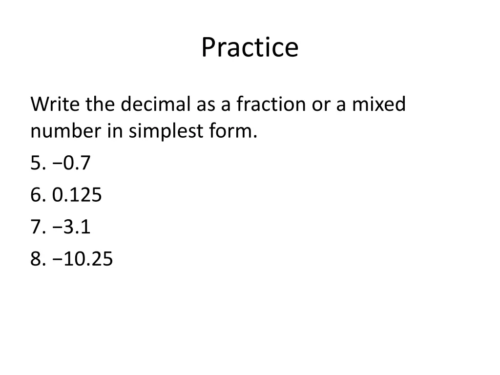 practice 1