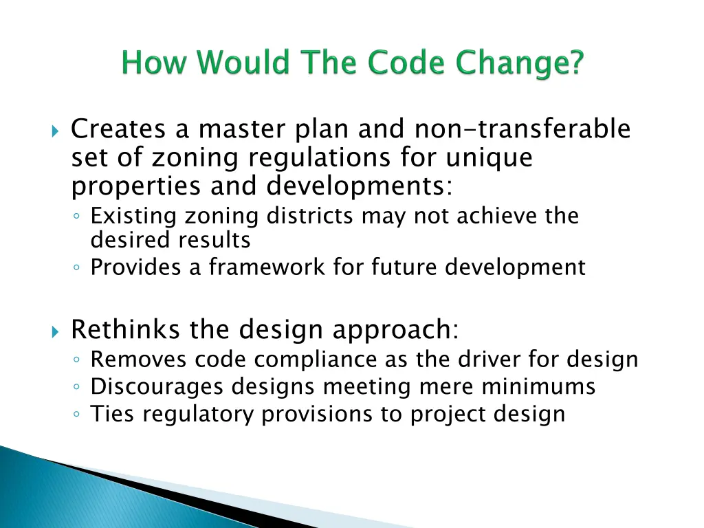 creates a master plan and non transferable