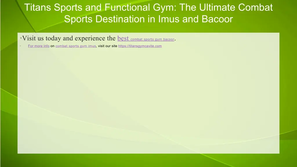 titans sports and functional gym the ultimate 1