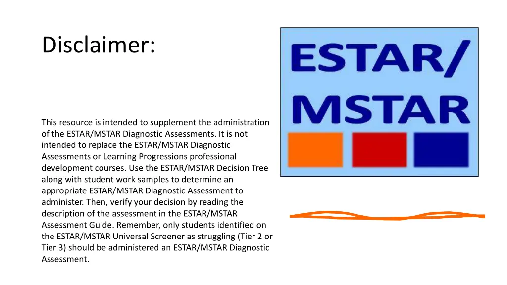 disclaimer