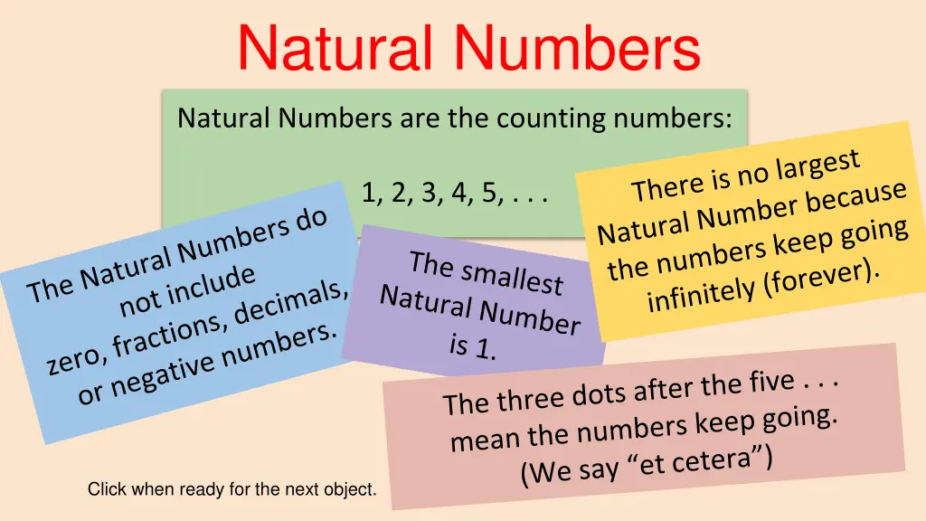 natural numbers