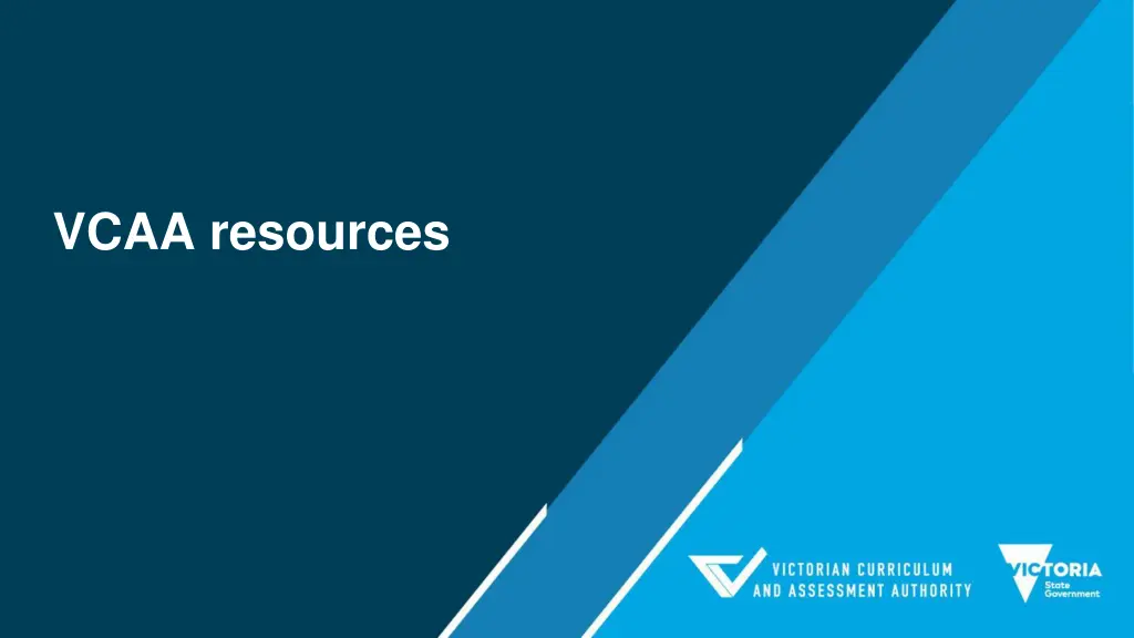 vcaa resources