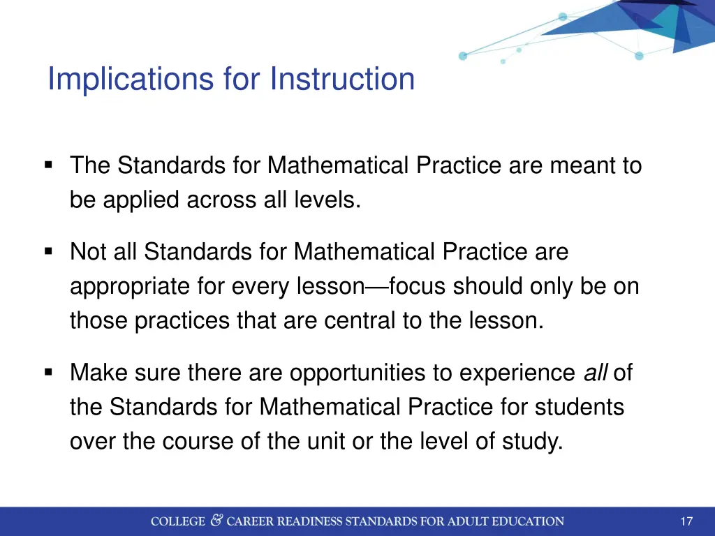 implications for instruction 2