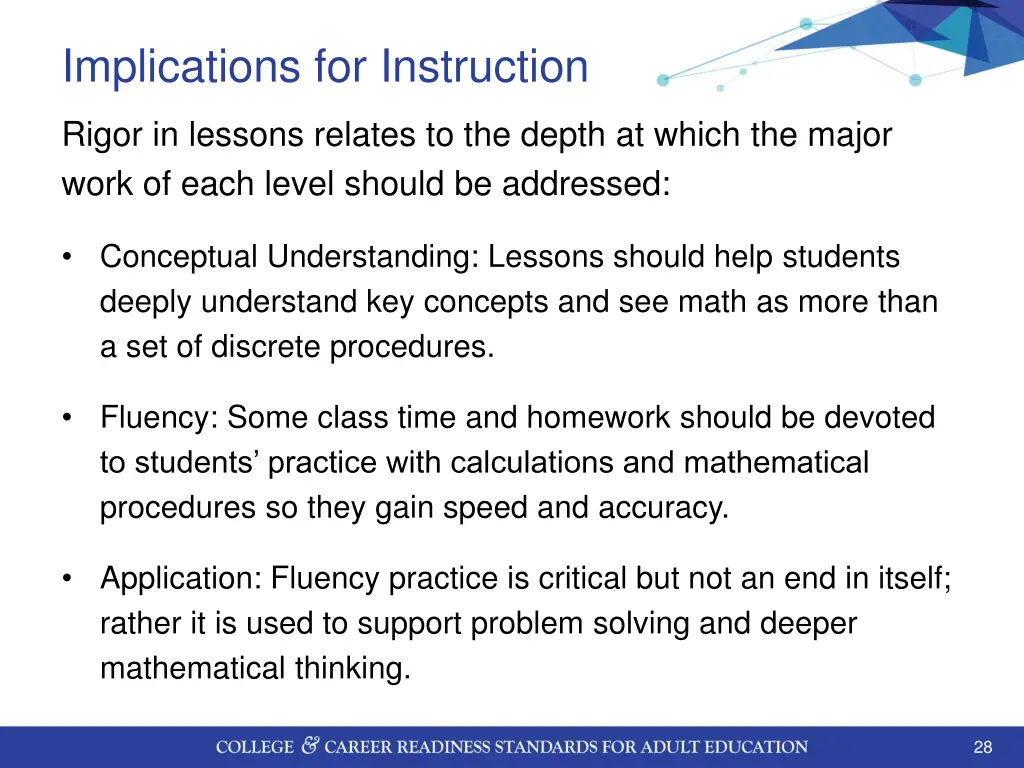 implications for instruction 3