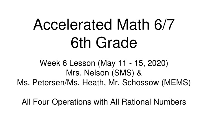 accelerated math 6 7 6th grade