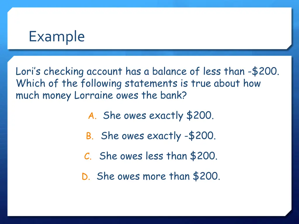 example