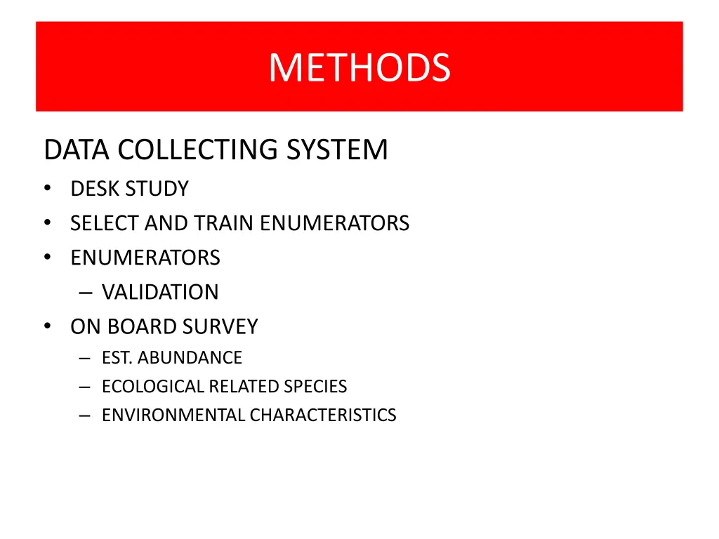 methods
