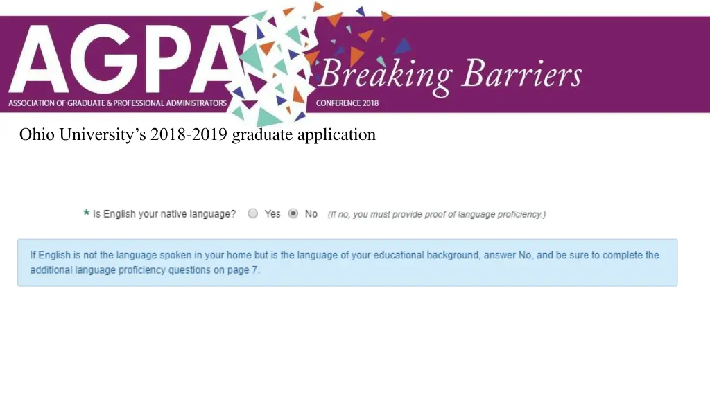 ohio university s 2018 2019 graduate application