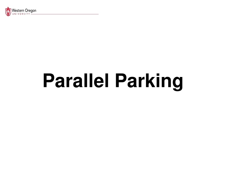 parallel parking