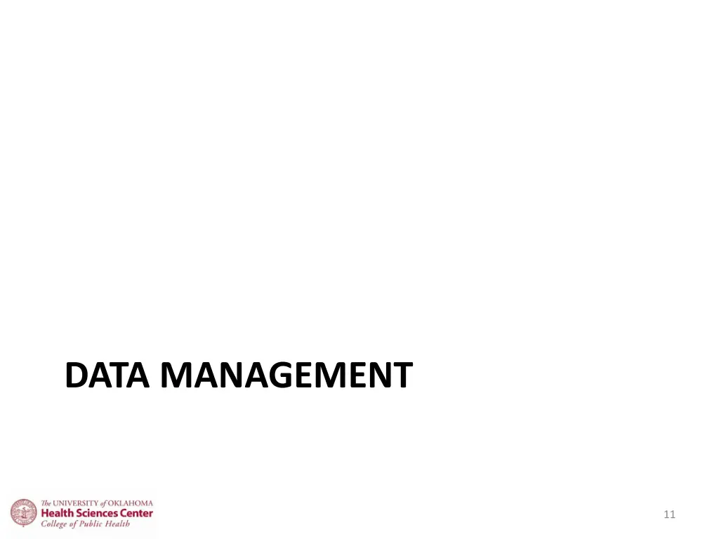 data management