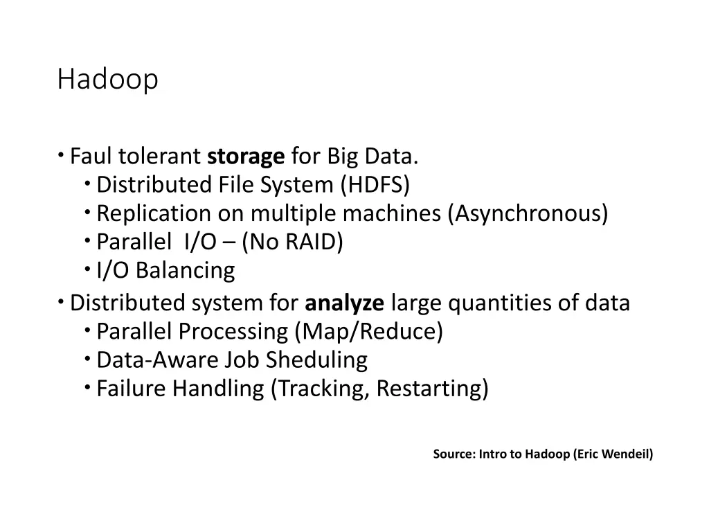 hadoop