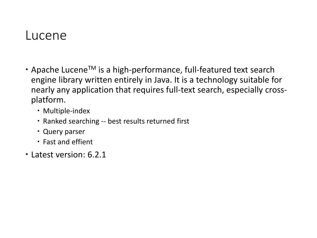 lucene