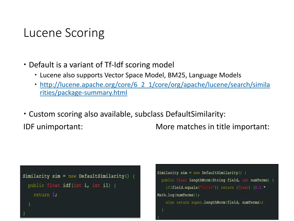 lucene scoring