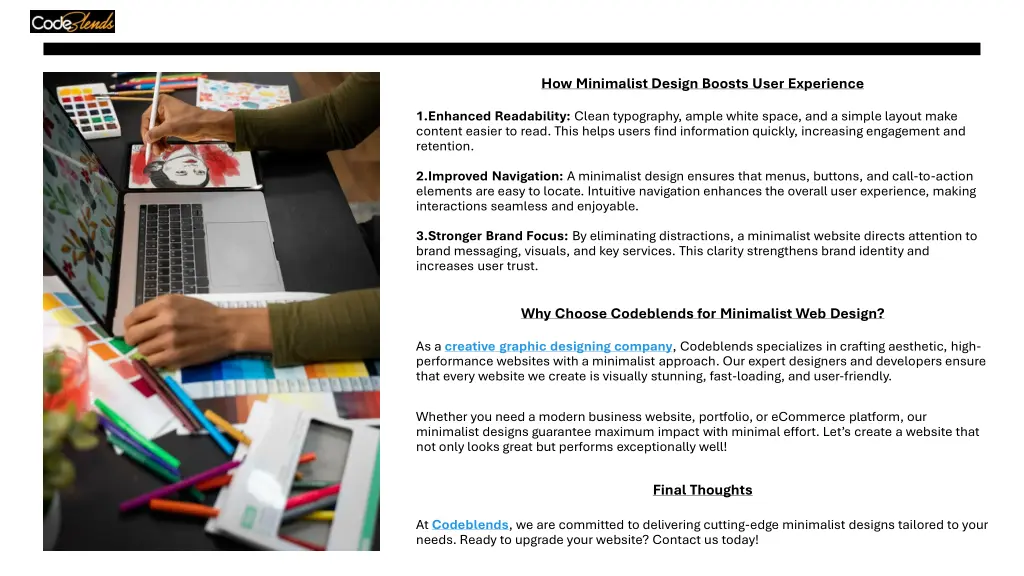 how minimalist design boosts user experience