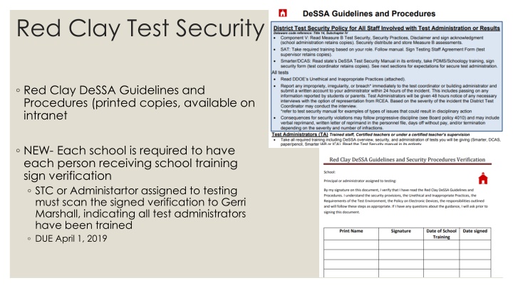 red clay test security