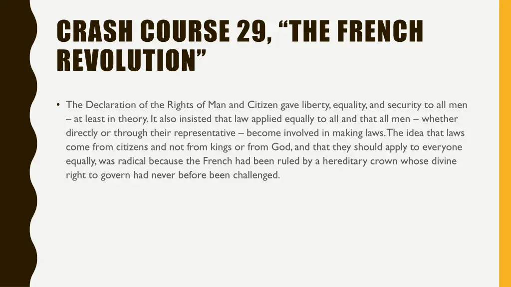 crash course 29 the french revolution