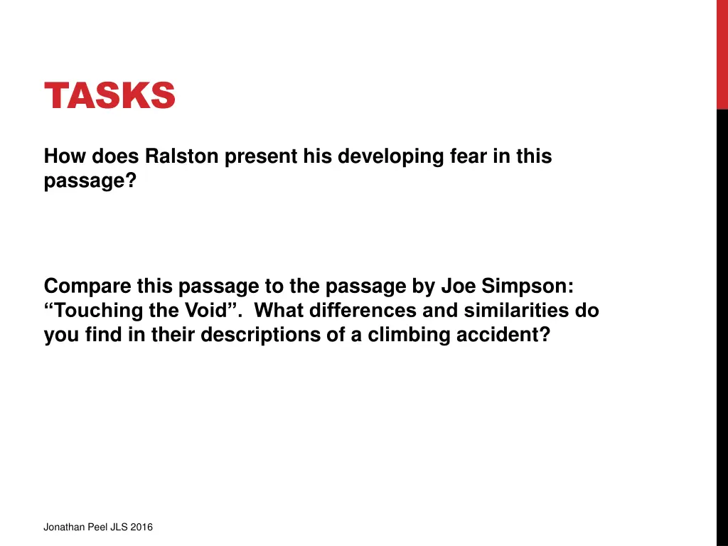 tasks