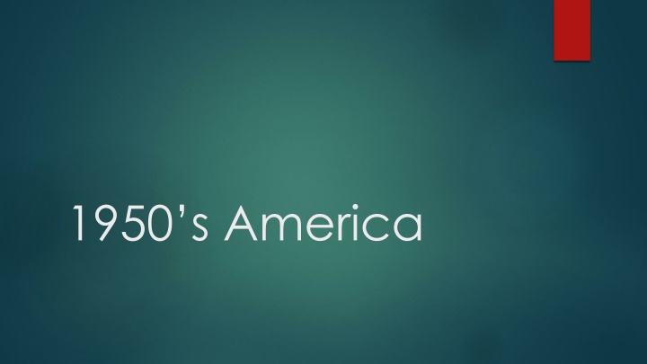 1950 s america