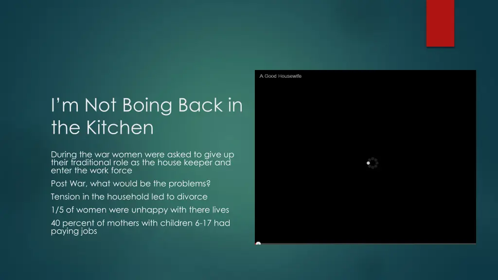 i m not boing back in the kitchen