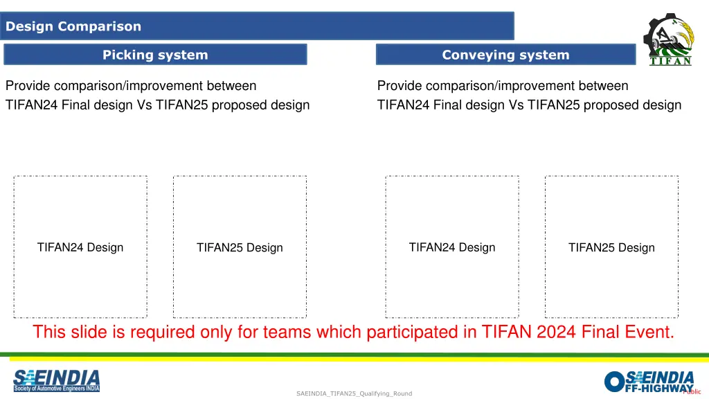 design comparison