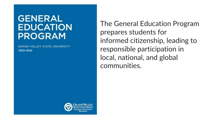 the general education program prepares students