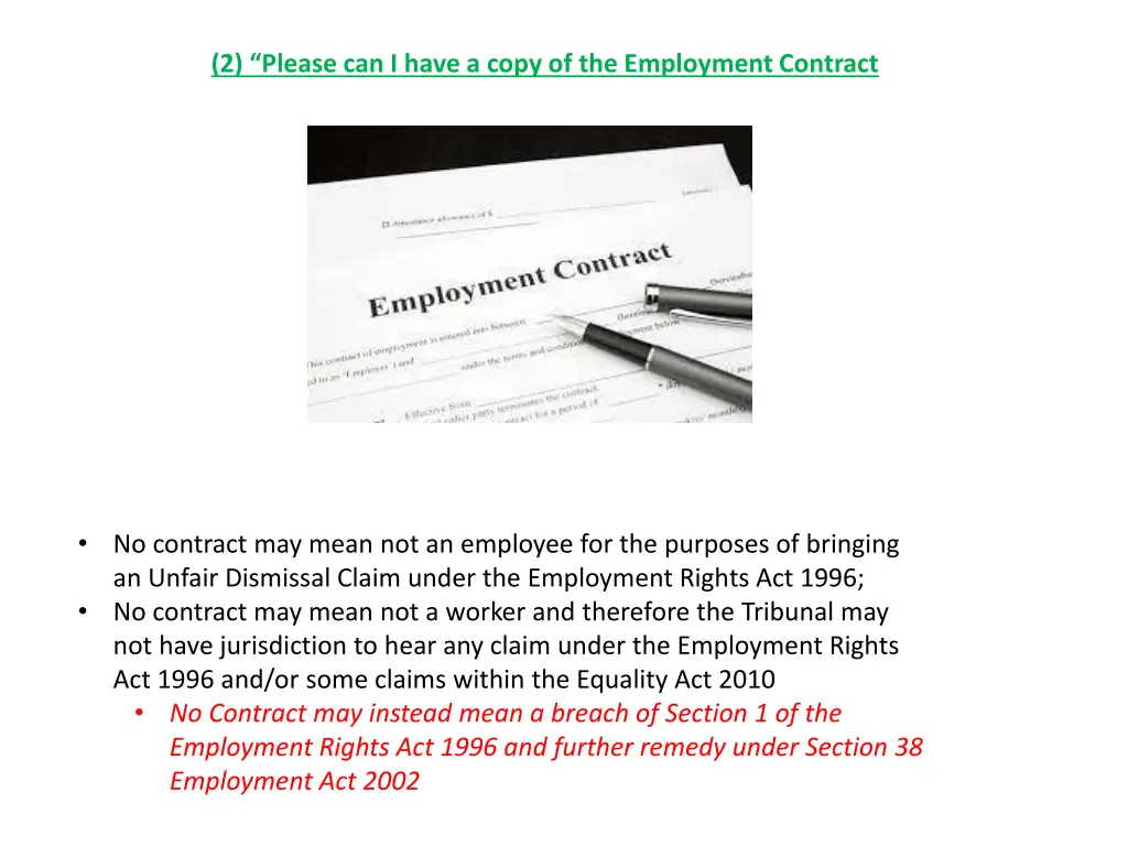 2 please can i have a copy of the employment