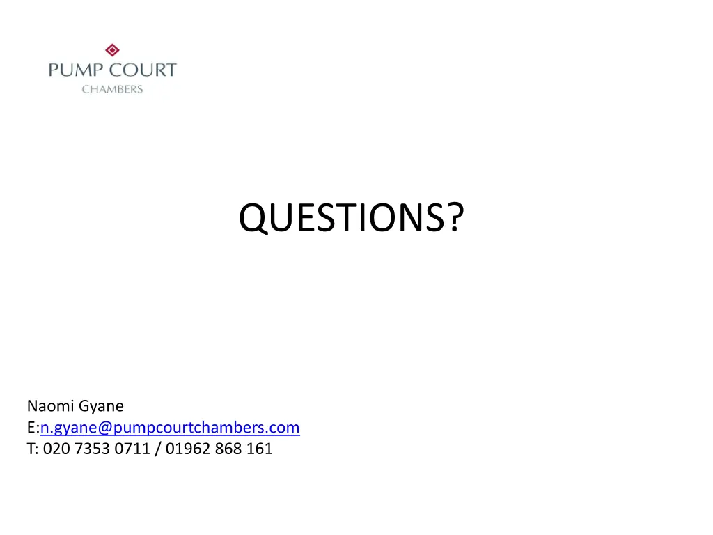 questions