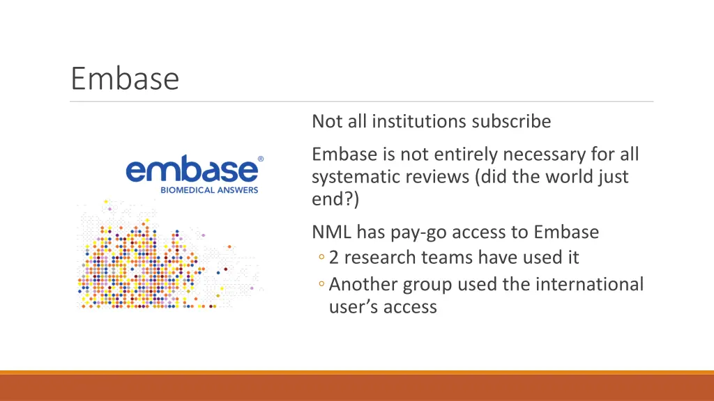 embase