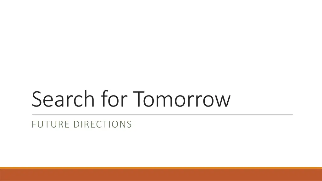 search for tomorrow 1
