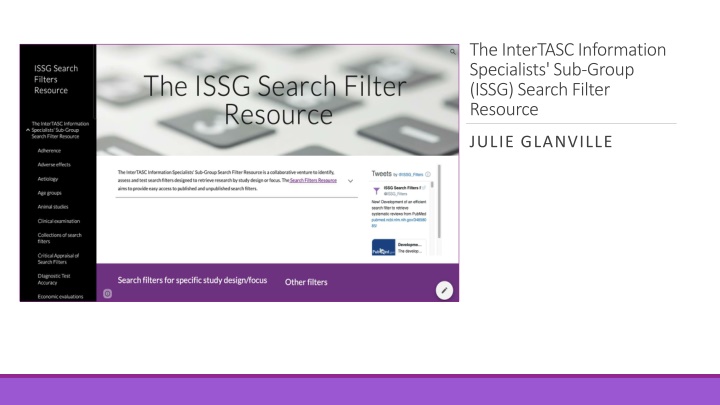 the intertascinformation specialists sub group