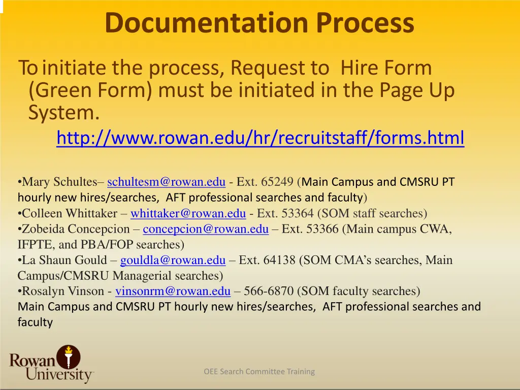 documentationprocess