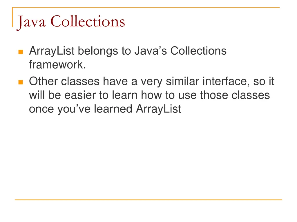java collections