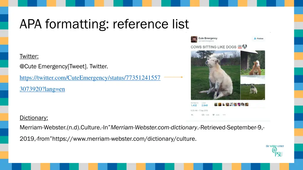 apa formatting reference list 1