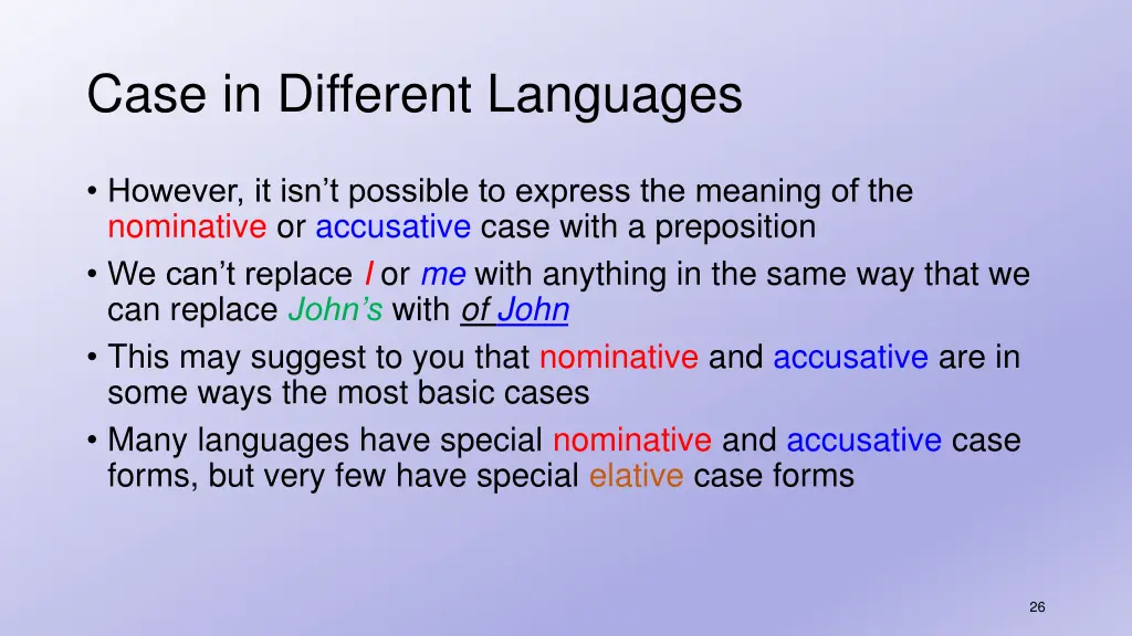 case in different languages 5