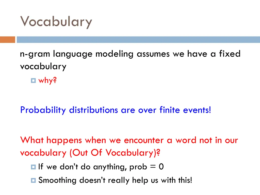 vocabulary