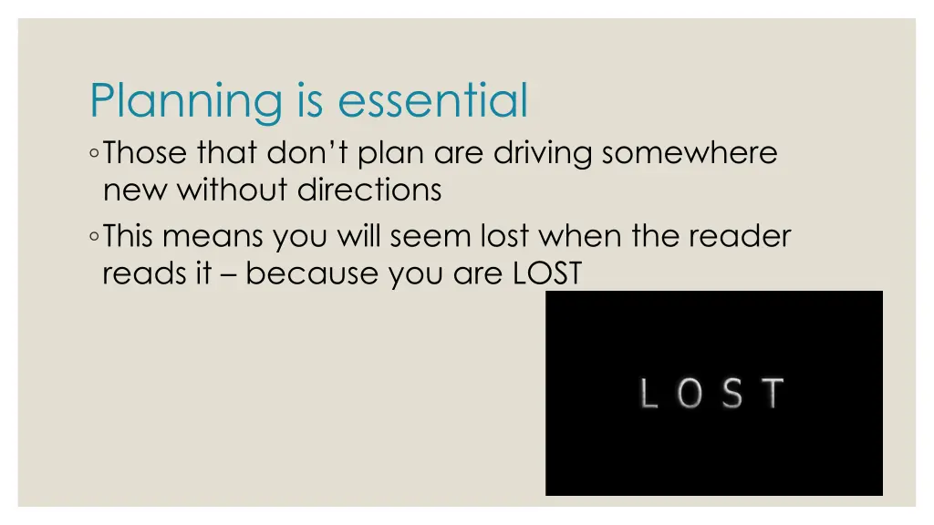 planning is essential those that don t plan