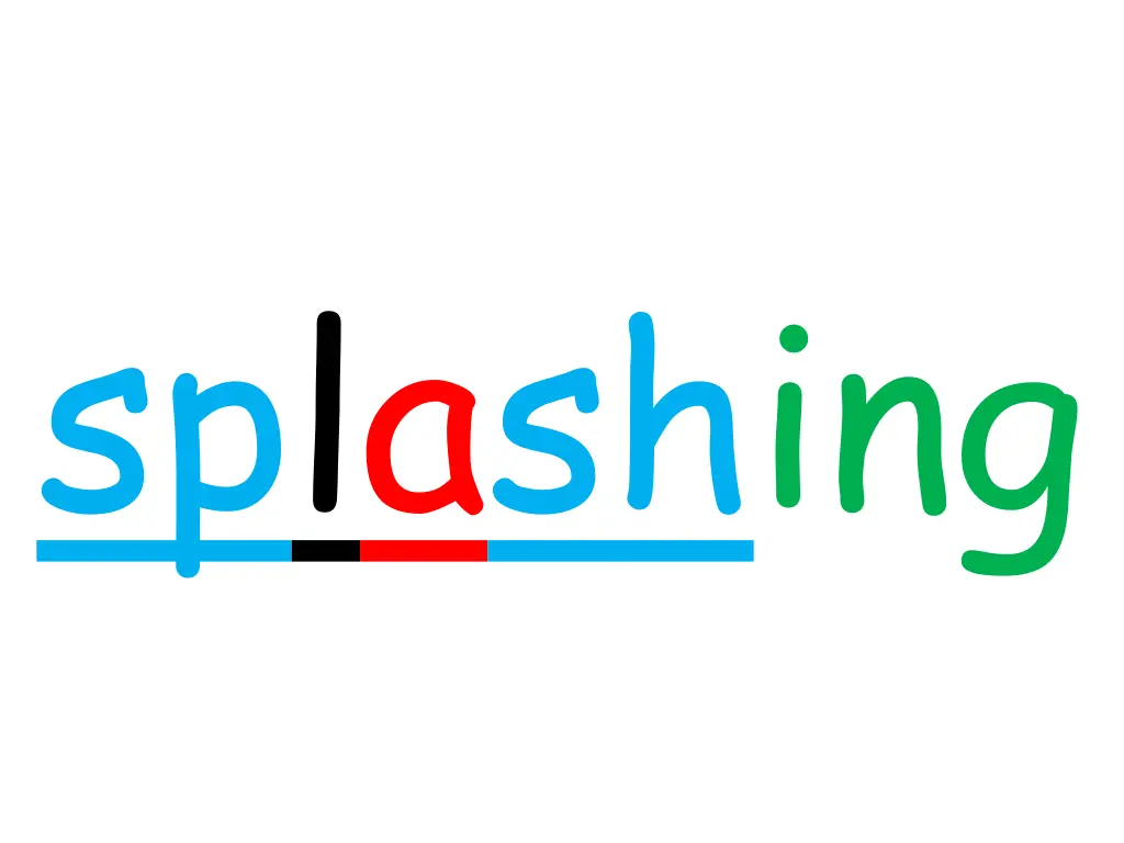 splashing