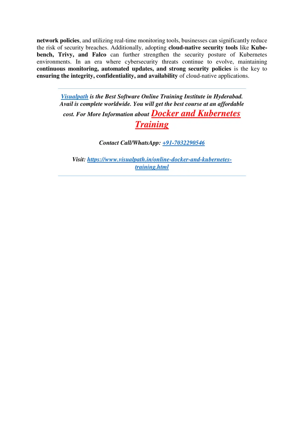 network policies and utilizing real time