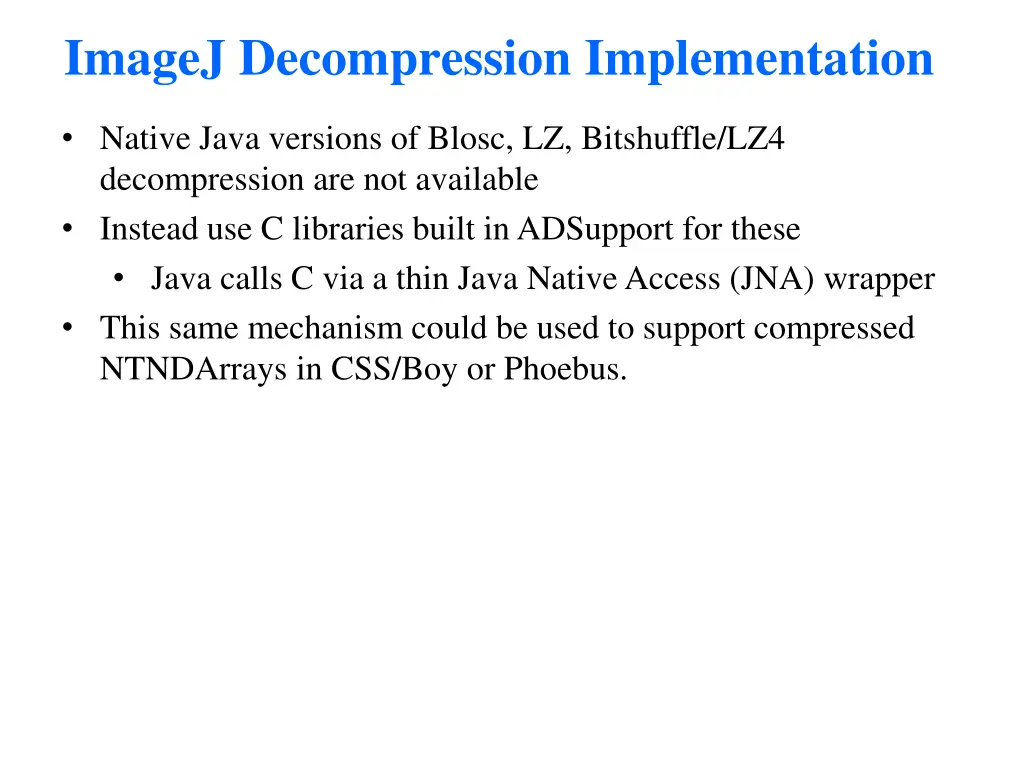 imagej decompression implementation