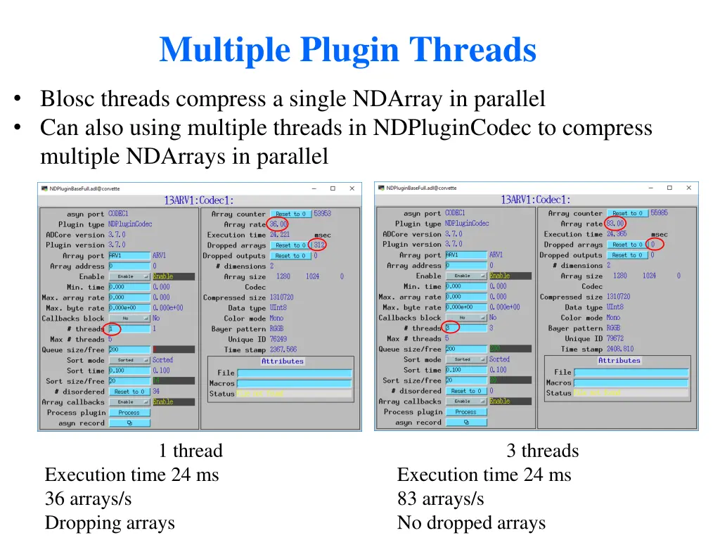 multiple plugin threads
