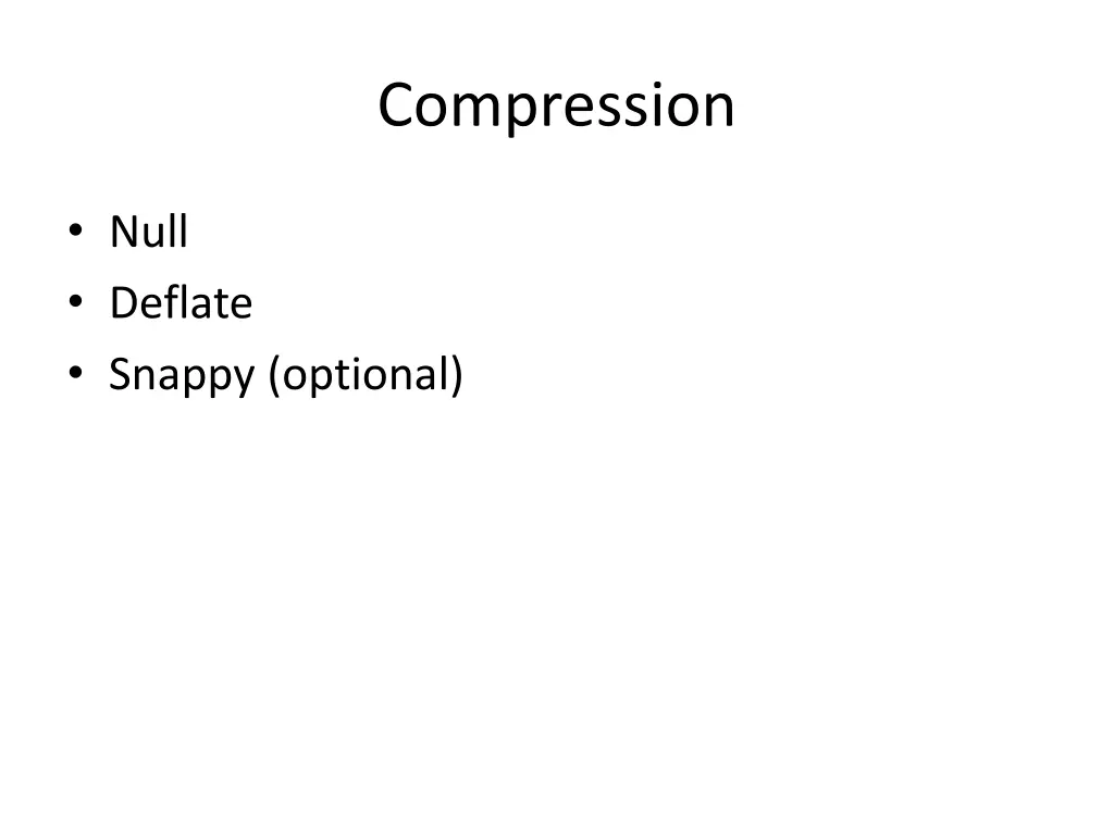 compression