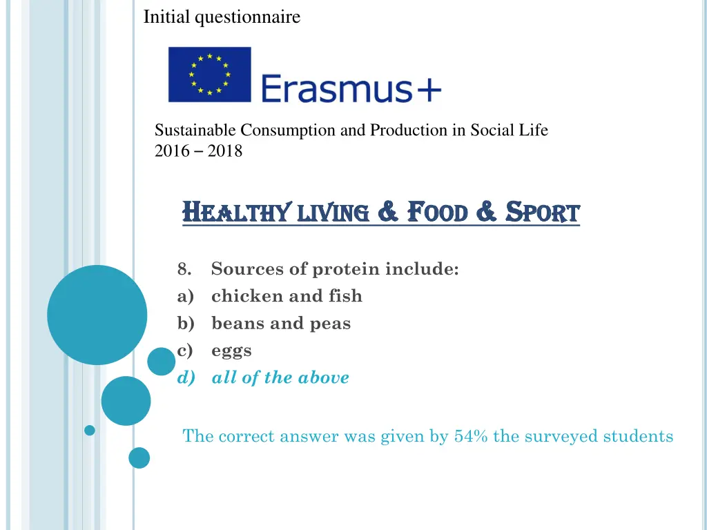 initial questionnaire 19